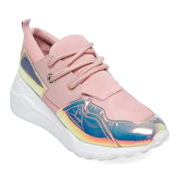 steve madden cliff sneakers pink